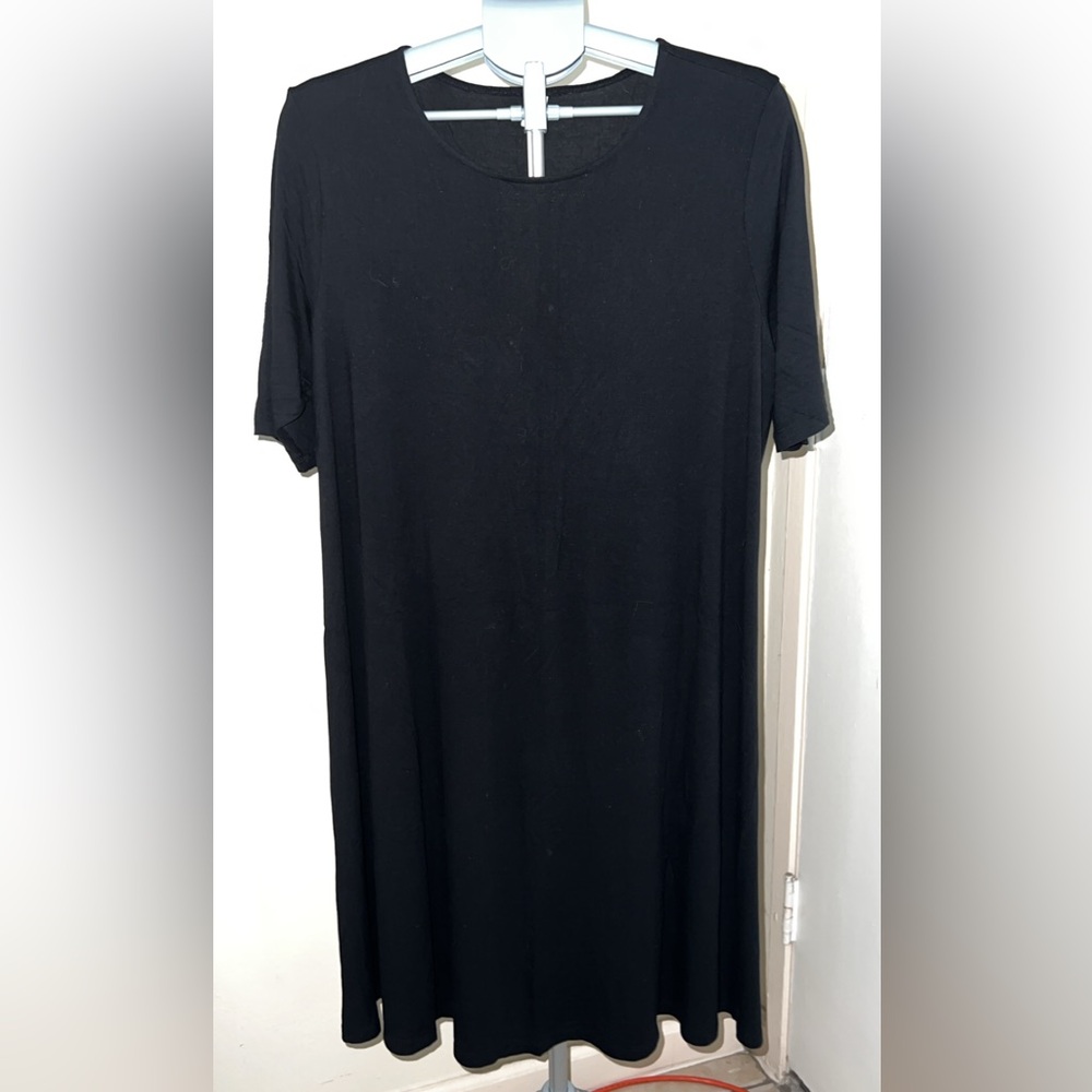 Old Navy Black Short Sleeve Dress